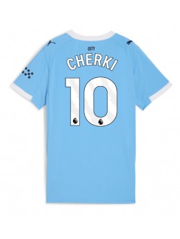 Billige Manchester City Rayan Cherki #10 Hjemmedrakt Dame 2025-26 Kortermet